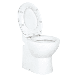 Lomac Kompakt WC Lomac Gestolette 1010 mit Hebeanlage und autom. Spülung inkl. Sitz mit Absenkaut.