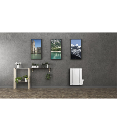 fondital Aluminium-Heizkörper elektrisch Resia, 1800 W, weiß RAL 9010