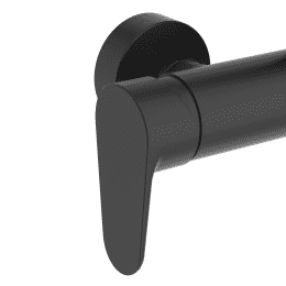 Ideal Standard ALU+Duschset mit Armatur, Durchmesser 26 cm, 2 Strahlarten, Seide schwarz