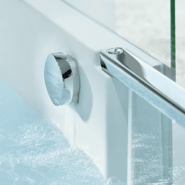 Duravit Shower & Bath Dusch-Badewanne für Nische, Glas links 170 x 75 cm