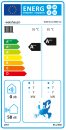 Weishaupt Luft/Wasser-Splitblockwärmepumpe Splitblock WSB 8-A-RME-AI