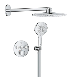 Grohe Grohtherm SmartControl Duschsystem Unterputz mit Rainshower SmartActive 310