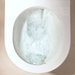 Hansgrohe EluPura Original S - WC-Kombination mit SoftClose-Sitz, Vario-Abgang, AquaChannel Flush, R
