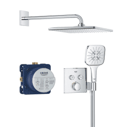 Grohe Grohtherm SmartControl Unterputz-Duschsystem mit Thermostat chrom Grohe Grohtherm SmartControl Unterputz-Duschsystem mit Thermostat chrom