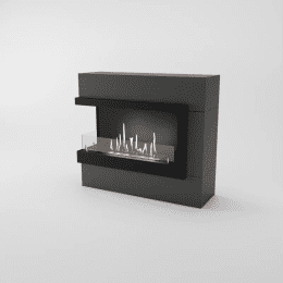 Glow Fire Halden Mini Links Ethanolkamin