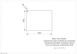 Reginox New York 50x40 KG-CC (304) Edelstahl Spüle