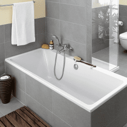 Villeroy & Boch Subway Rechteck-Badewanne, Einbau 190x90 cm weiß