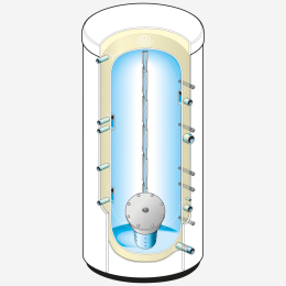 Weishaupt Energiespeicher WES 910 E/Eco Pufferspeicher mit Anschluss E-Heizung