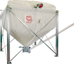 Pelletsilo Flexilo HP 24x21/18 inkl. Gestell und Füllleitung