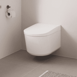Grohe Sensia Wand-Dusch-WC mit PowerFlush Triple Vortex, mit WC-Sitz mit GROHE HyperClean, weiß