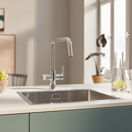 Grohe Blue Pure Set Spültischarmatur Eurosmart mit Umkehrosmose-Filter