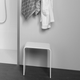 Repabad Seattle Duschhocker Arctic White
