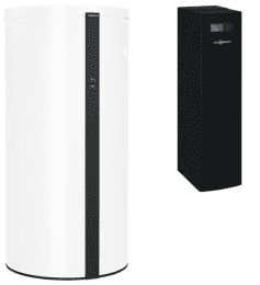 Viessmann Vitocell 120-E SVW 910l S1 vitopearlwhite, Vitotrans 353 PBMA-S
