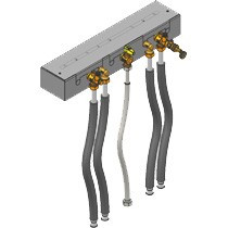 Viessmann Anschluss-Set Vorm.konsole AP nach unten