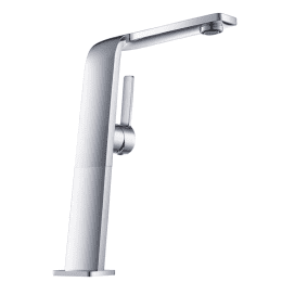 Premium AQVA FLOW Design Waschtisch-Einhebelmischer hoch