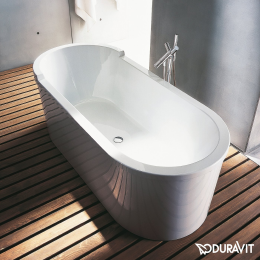 Duravit Starck freistehende Badewanne oval 1600x800 mm, weiß