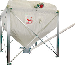 ABS Pelletsilo, Flexilo HP 24x21/18, inkl. Gestell und Füllleitung