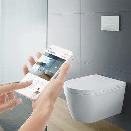 Duravit Set SensoWash Starck f Lite Compact Dusch-WC Komplettanlage