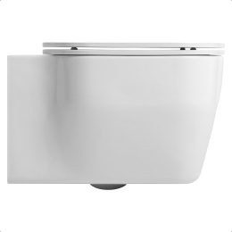 evenes Wand-Tiefspül-WC GLAZE BxHxT: 360x340x520 mm Keramik weiß
