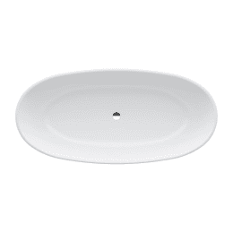Laufen The New Classic Freistehende Badewanne 190x90x58 cm, weiß matt