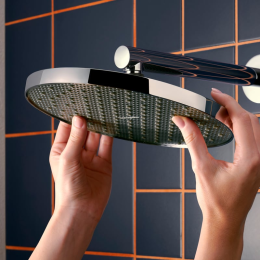 Hansgrohe Activera S Kopfbrause, Durchmesser 24 cm, EcoSmart+, chrom
