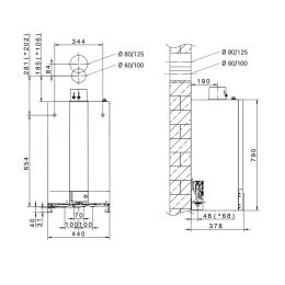 WOLF Gasbrennwert-Kombitherme CGB-2K-20 ComfortLine, mit hocheff. Heizkreispumpe