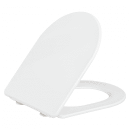 WC-Sitz Fusion Compact mit Softclose aus Duroplast weiß
