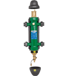 CALEFFI Hydr. Multifunktionsweiche mit Schlamm- und Mikroblasenabscheider, DN32 (1 1/4")