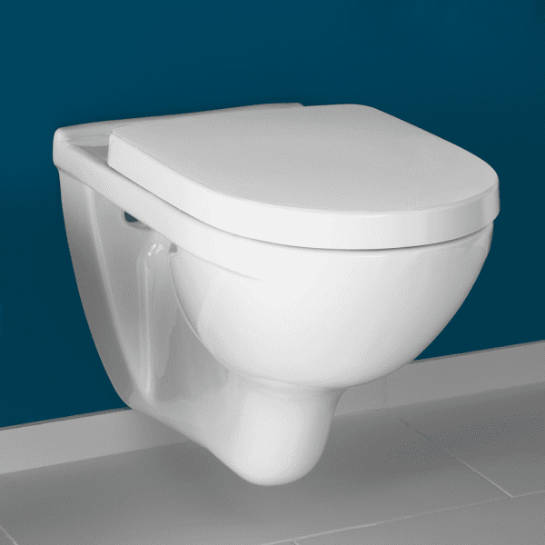Villeroy & Boch O.novo - Wand-WC mit Sitz SoftClosing, DirectFlush, alpinweiß