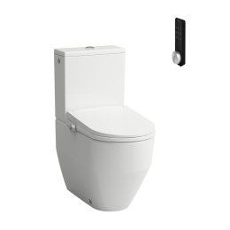LAUFEN Cleanet Pro Stand-Dusch-WC mit WC-Sitz weiß