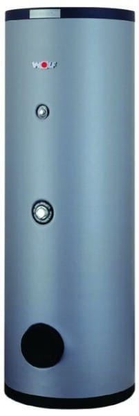 Wolf Warmwasserspeicher SE-2-500 silber, mit Doppelschicht-Emaillierung