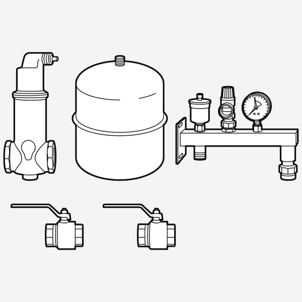 Weishaupt Sole-Zubehörpaket für WWP S 75 ID