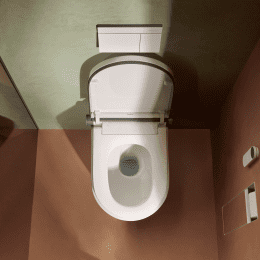 Hansgrohe LavaPura Element S Wand-Dusch-WC Komplett Set AquaHelix Flush, SmartClean, HygieneEffect,