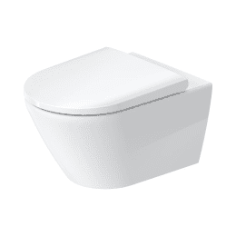 Duravit D-Neo Wand-WC mit WC-Sitz, mit HygieneGlaze, weiß