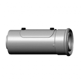 Wolf Revisionsrohr DN60/100 konzentrisch 250 mm, weiß, aus PP