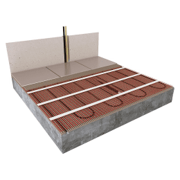 evenes Elektro-Dünnbett Heizmatte, 24,0x0,5m=12,0 m², 1800W