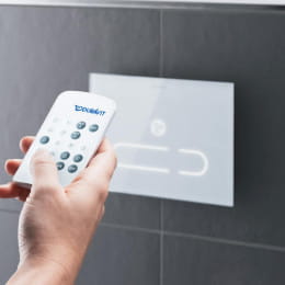 Duravit Set2 SensoWash Starck f Lite Compact Dusch-WC Komplettanlage