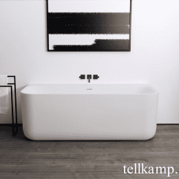 Tellkamp Piacere Vorwand-Badewanne 170 x 75 cm weiß matt