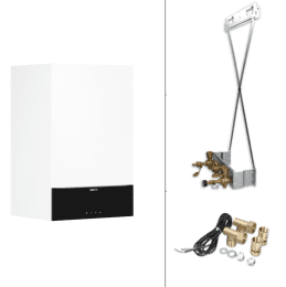 Viessmann Paket Vitodens 200-W B2HH 25 kW 7" Display, Montagehilfe und Anschlussset