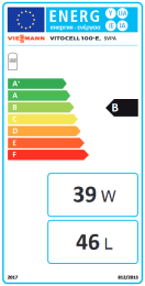 Viessmann Vitocell 100-E, Typ SVPA 46l