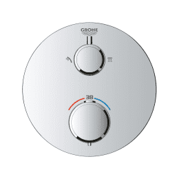 Grohe Precision SmartControl Brauseset mit Thermostat für Unterputzmontage, Durchmesser 31 cm, Chrom