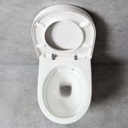 Geberit iCon ohne Spülrand, mit KeraTect, WC-Sitz mit Absenkautomatik Wand-WC-SET