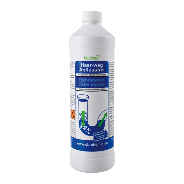 BIO-CIRCLE Rohrreiniger BIO-CIRCLE Haar-weg Abflussfrei 1l Flasche