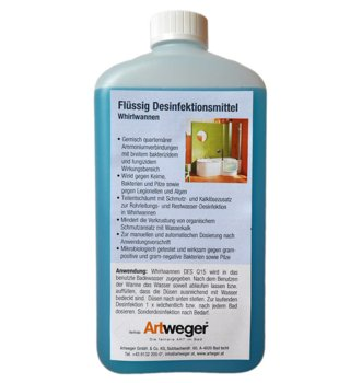 Artweger Twinline 1 Zubehör Desinfektionsmittel flüssig 1 Liter