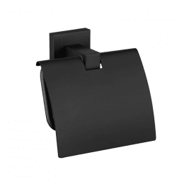 Avenarius Serie 420 Papierhalter mit Deckel schwarz matt