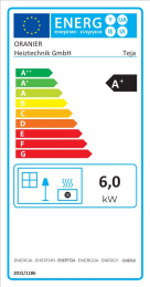 Oranier Kaminofen Teja (W+) 6 kW