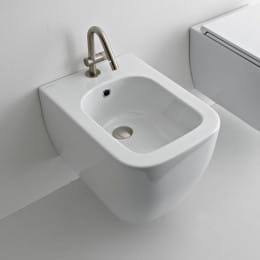 Scarabeo Teorema 2.0 Wand-Bidet weiß L: 52 cm B: 36 cm