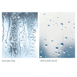 Artweger ArtClear Glasbeschichtung für Duschtür mit Seitenwand
