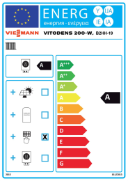 Viessmann Paket Vitodens 200-W B2HH 19 kW Um. 3.5" mit Montagehilfe und Anschlussset