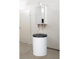 Unterstell-Warmwasserspeicher 152 Liter TU-TWS-1W 160 mit einem Wärmetauscher
